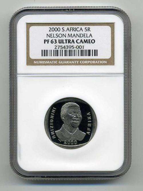 Look @ this NGC Graded Mandela 2000 Ultra Cameo PF63